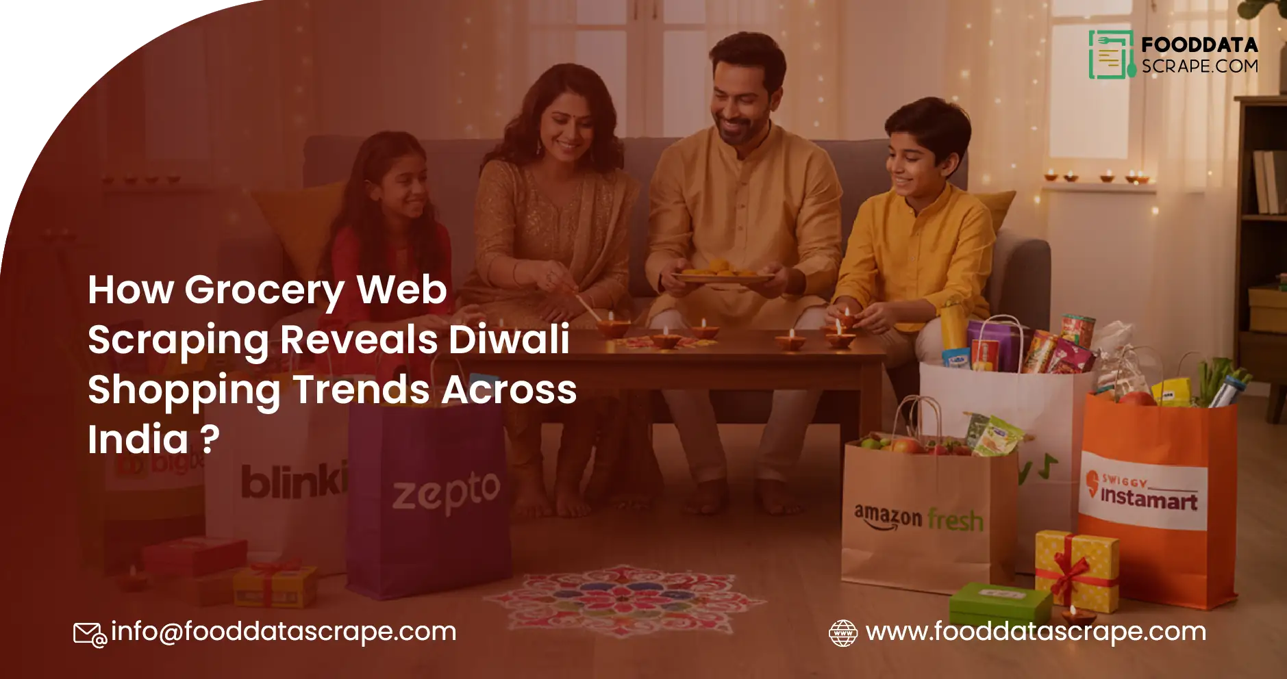 How Grocery Web Scraping Reveals Diwali Shopping Trends Across India ?
